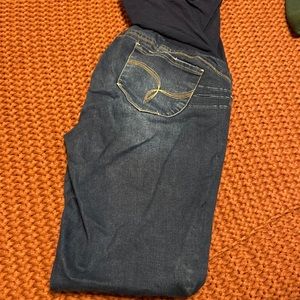 Maternity skinny jeans XL fit size 12/14